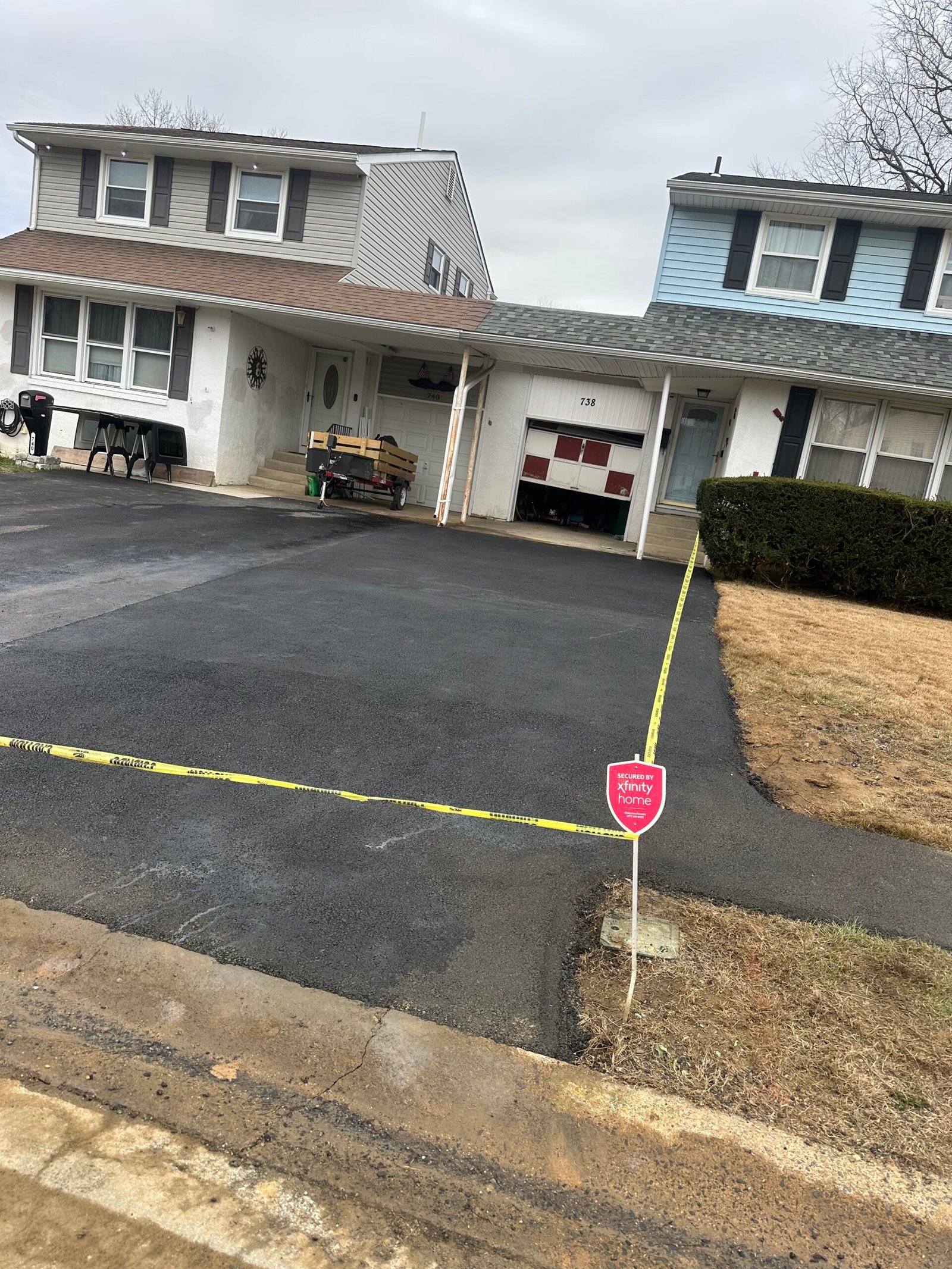 Finished concrete work