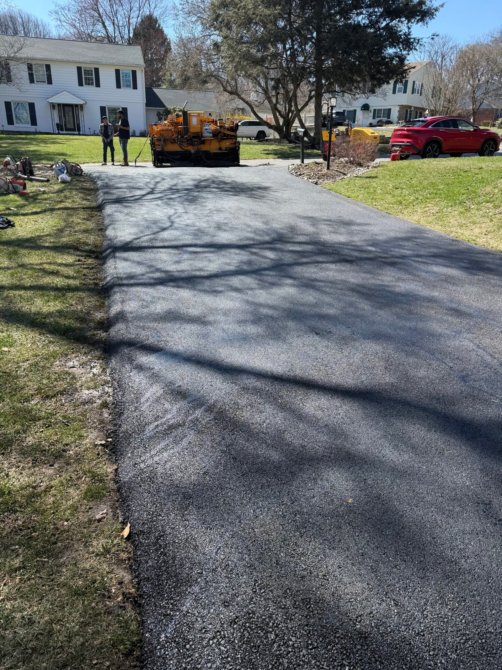 Driveway Extension services by Campos Mora Construction