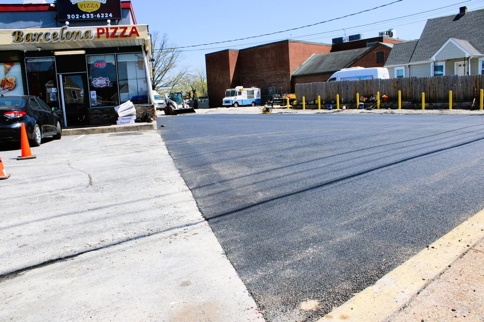 New driveway installation in Hockessin, Delaware