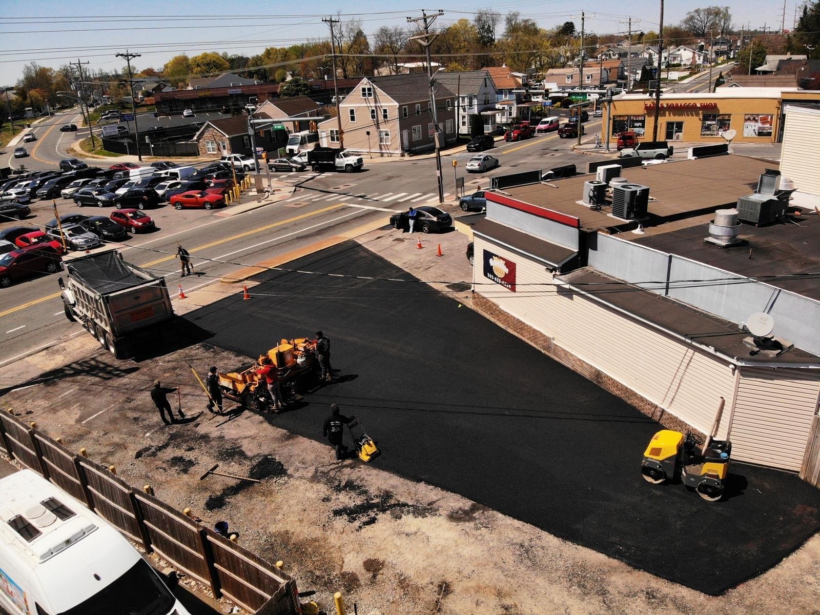 Commercial construction project